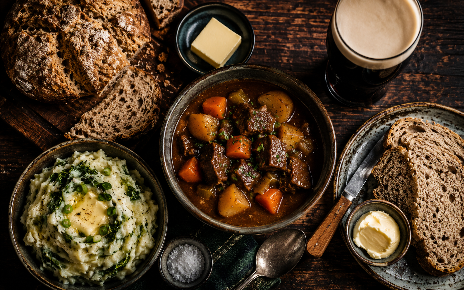 Traditional Irish stew